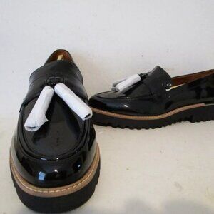 Womens Franco Sarto lug sole loafers